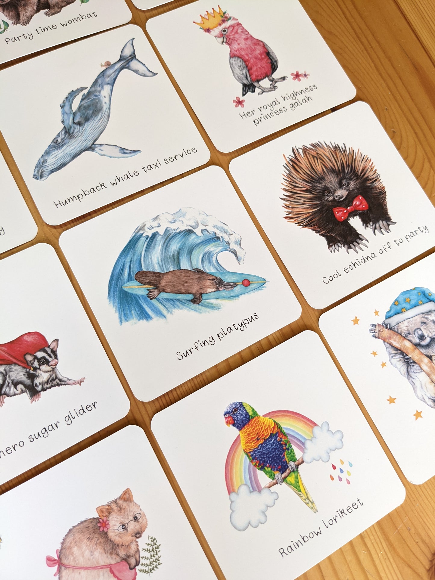 Australian Animal Memory Card Game DIGITAL DOWNLOAD