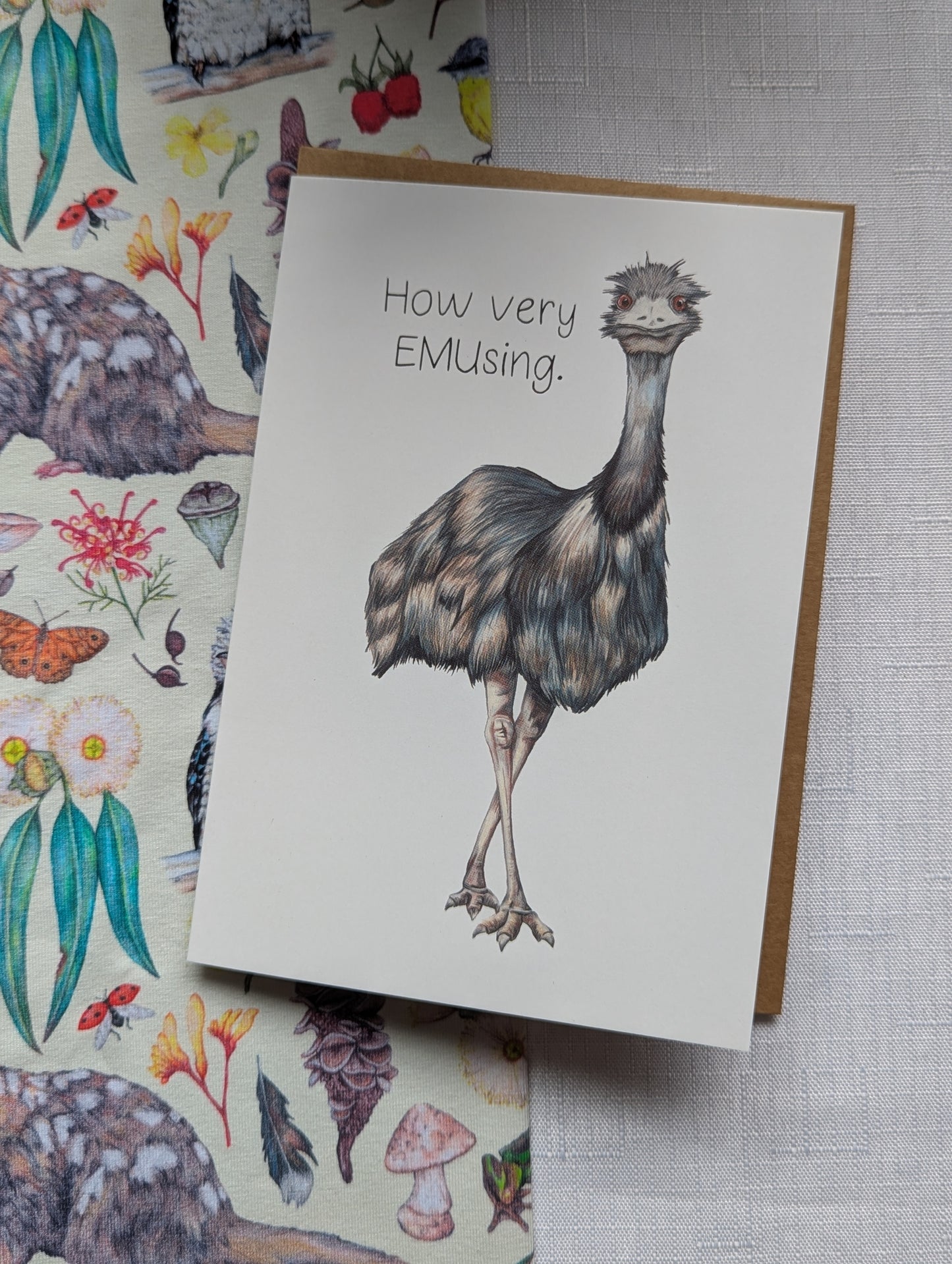 Emu Greetings Card