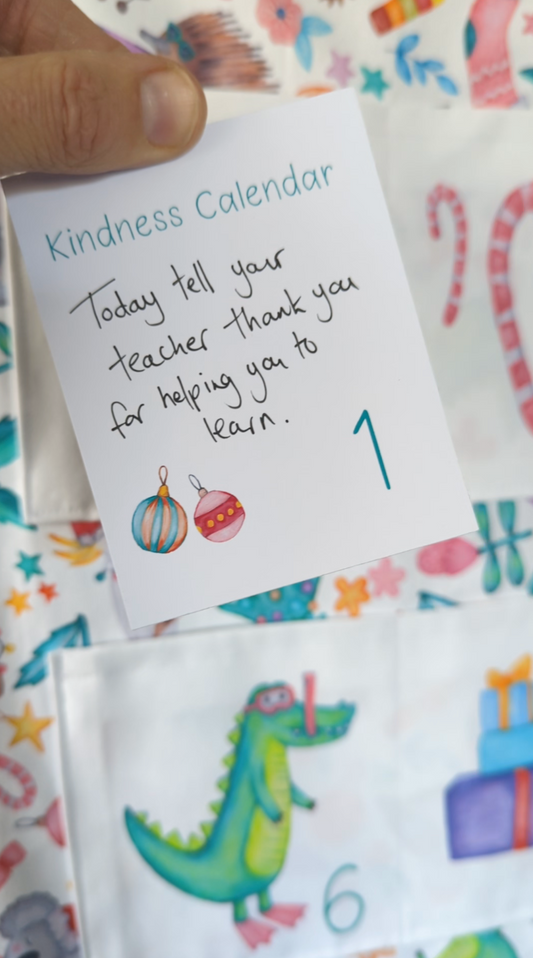 DIGITAL DOWNLOAD Kindness Calendar Cards