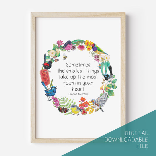 Winnie the Pooh Quote DIGITAL DOWNLOAD