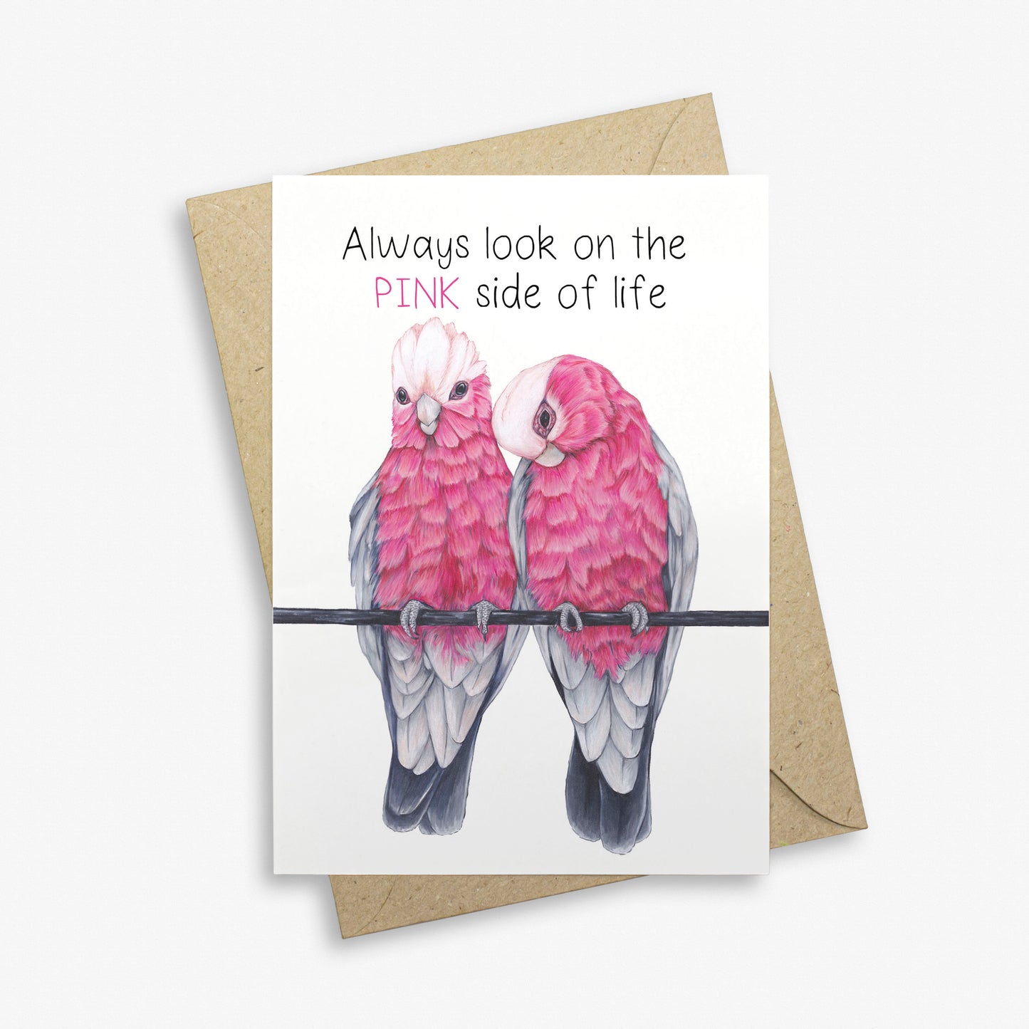 Galah Greetings Card