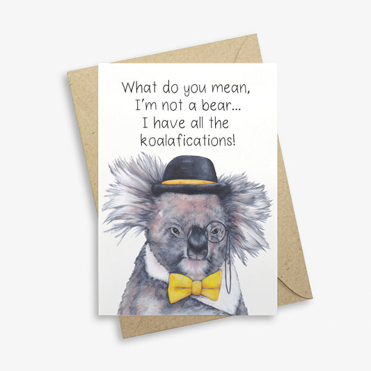 Koala Greetings Card