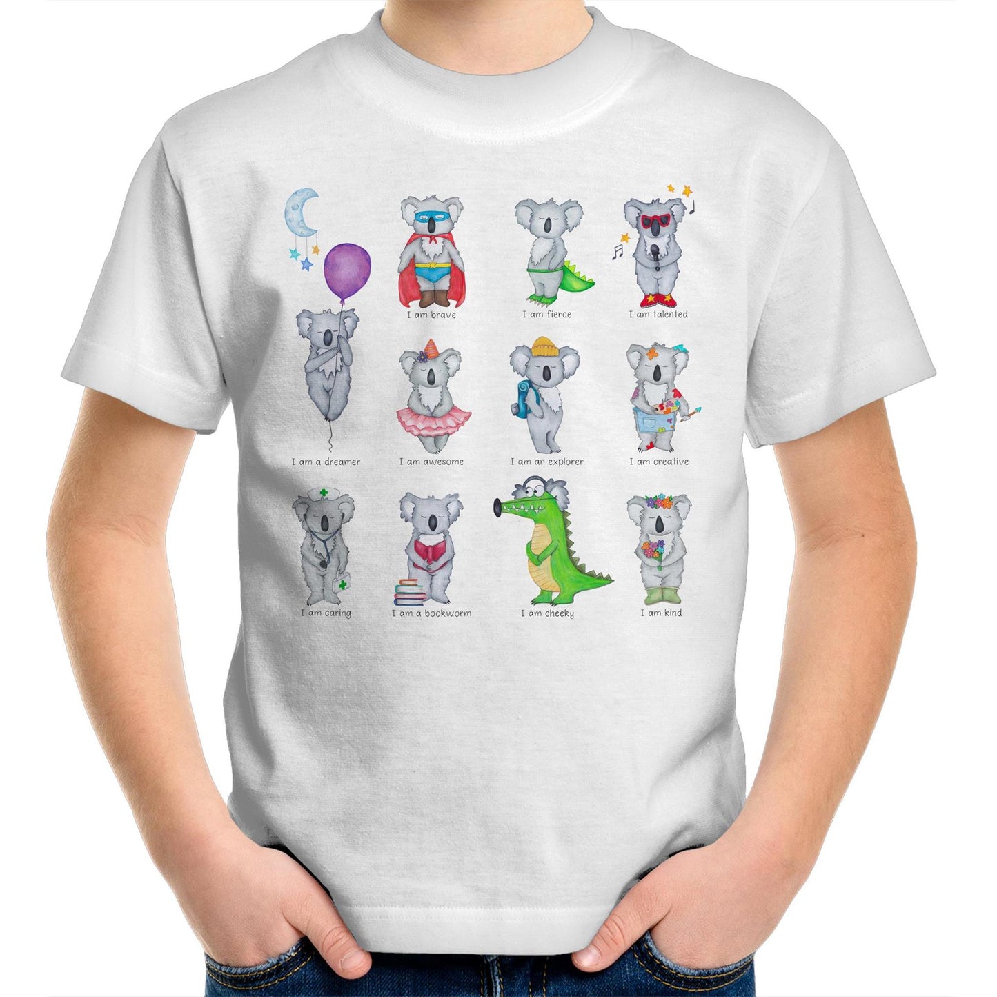 Koala Affirmations Kids T-Shirt