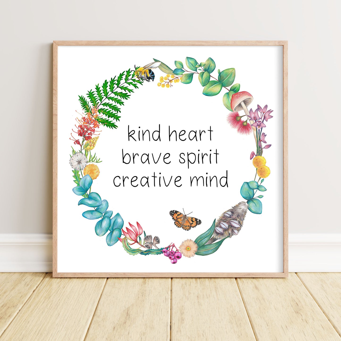 Kind Heart Affirmation Wreath DIGITAL DOWNLOAD