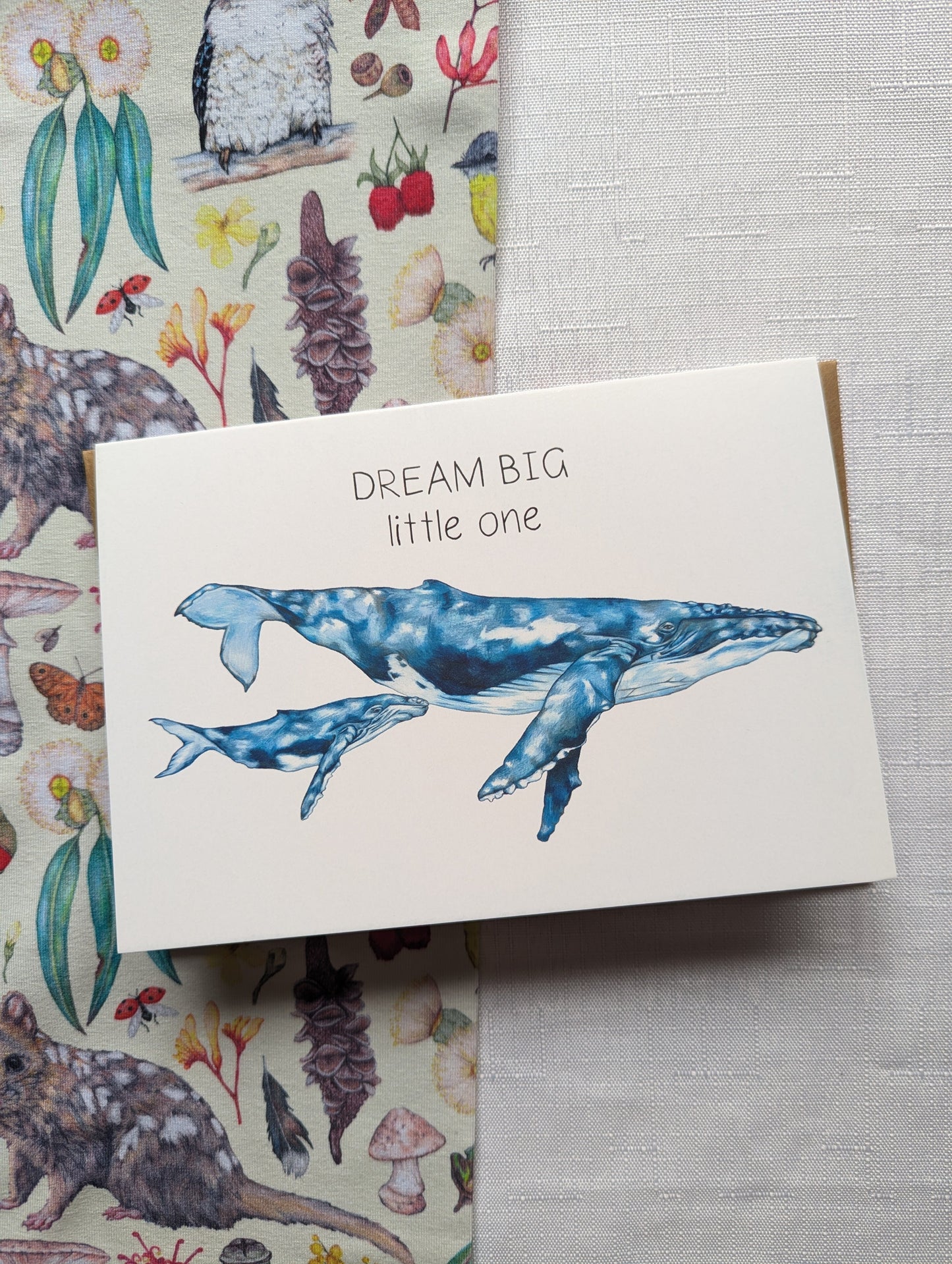 Humpback Whales Greetings Card