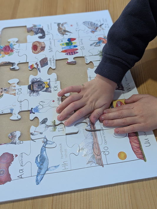 Australian Alphabet Jigsaw Puzzle