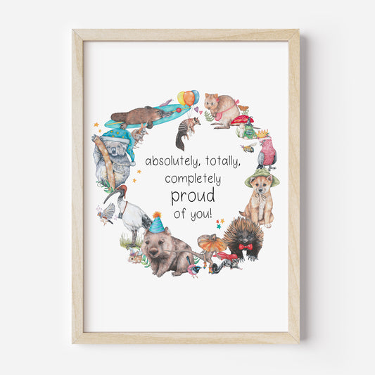 Proud of you! DIGITAL DOWNLOAD