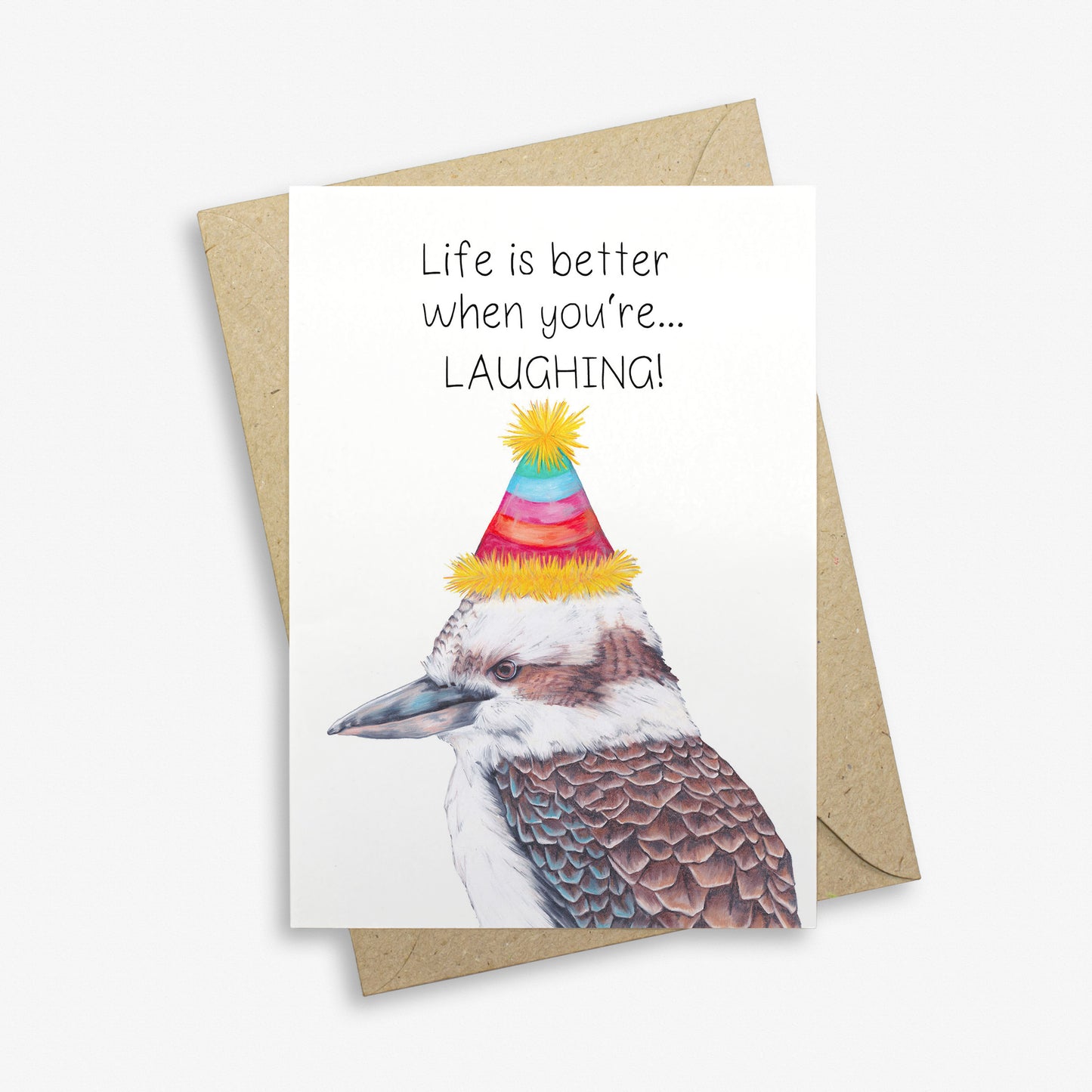 Kookaburra Greetings Card