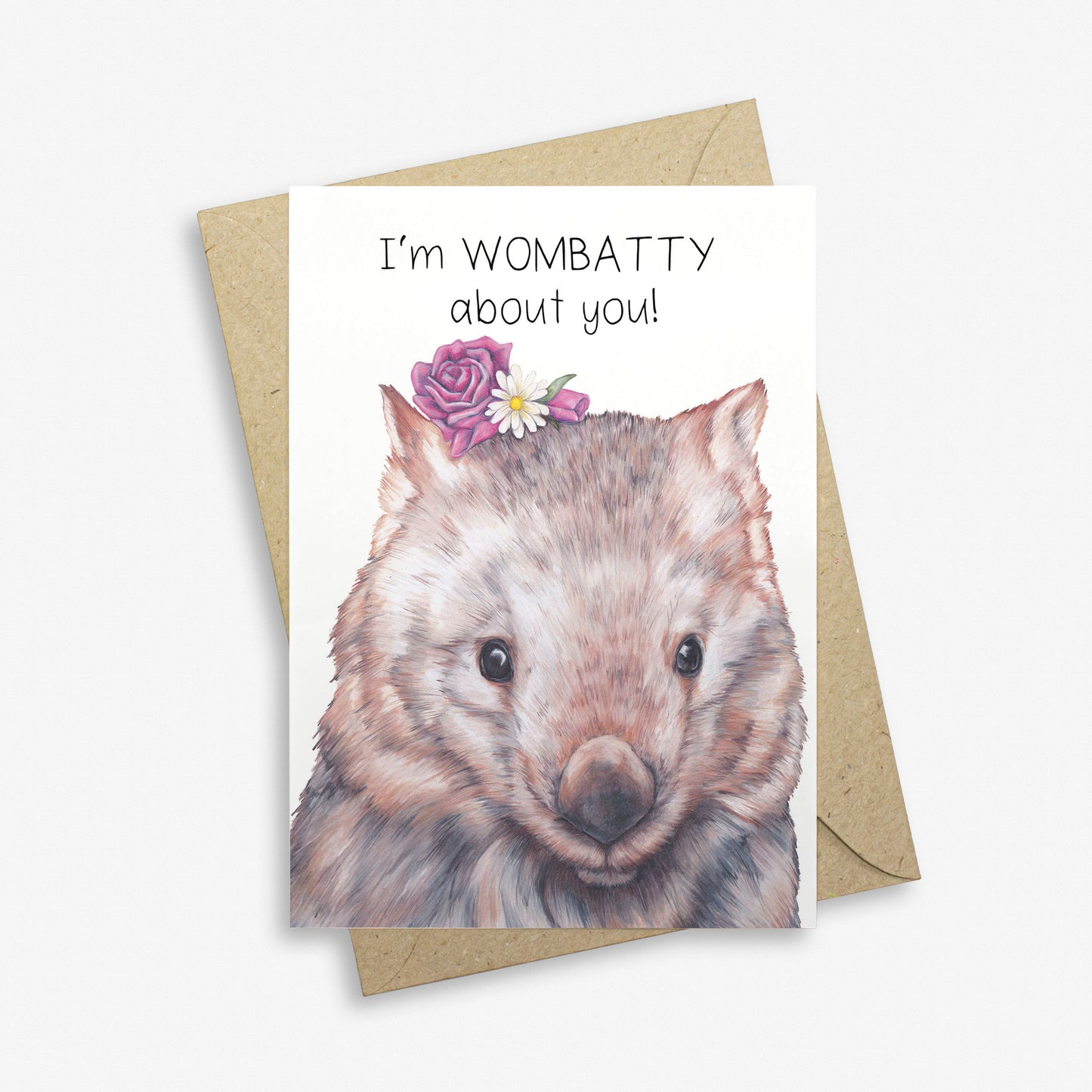 Wombat Greetings Card